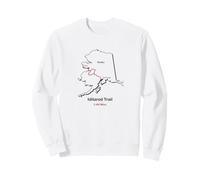 Iditarod National Historic Trail Route Map Sweatshirt