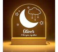 iDIY Personalised Baby Gifts - Customised Name Night Light for Baby Nursery, Custom Gifts for Girls and Boys - Dreamland