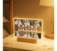 iDIY Personalised Gifts for Mum - Custom Mum Photo Lamp for Mother's Day Birthday Anniversary Christmas