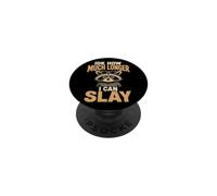 IDK How Much Longer I Can Slay Tired Raccoon PopSockets Adhesive PopGrip