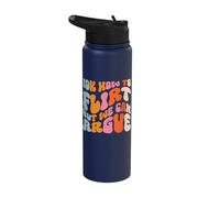 IDK How to Flirt But We Can Argue Stainless Steel Insulated Water Bottle