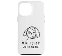 IDK I Just Work Here Funny Meme Line Drawing Case for iPhone 13 Pro Max