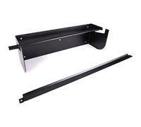 IDL Packaging 18" Wall Mounted Kraft Paper Roll Dispenser & Cutter for Rolls up to 18" Wide and 9" in Diameter - Durable Paper Holder with a Serrated Blade - Wall Mount Set Included