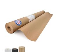 IDL Packaging 36" x 180 feet (2160 inches) Brown Kraft Paper Roll, 30 lbs (Pack of 1) - Top-Quality Paper for Packing, Moving, Shipping, Crafts - 100% Recyclable Natural Kraft Wrapping Paper