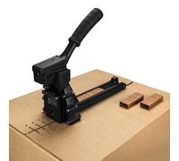 IDL Packaging HDCS-19-32 Heavy Duty Manual Stapler for 32mm Crown Staples - 3 Adjustable Depth Positions - Industrial Cardboard Stapler for Box and Carton Closure