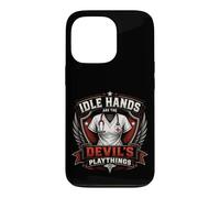 Idle Hands Are The Devil's Playthings Vintage Nurse Crest Case for iPhone 13 Pro