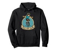 IDLE HOP CALM Unicycle Balance Jump concept Pullover Hoodie