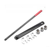 Idler Pulley Wrench Set with Long Lever Arm Configuration for Better Mechanical Advantage When Working on Belt Tensioner Assemblies