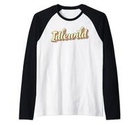 Idlewild TShirt Retro Art Baseball Font Vintage Raglan Baseball Tee
