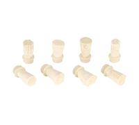 IDOBY Miswak Toothbrush, Pack of 10 Toothbrush Wood, Traditional Toothbrush, 100% Natural Siwak Piece, Miswak Root, Cleaning and Brightening, Environmentally Friendly & Sustainable (Taupe)