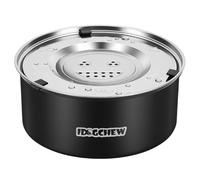 IDOGCHEW Water Bowl for Dog Non Spill 3L Pet Water Bowl for Dogs Large Capacity Slow Drink Splash Proof Floating Bowl Mess Free Non Slip for Vehicle Carried Dog Dogs Puppy