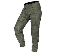 IDOGEAR Men's G3 Combat Pants with Knee Pads Multi Camouflage Trousers Airsoft Hunting Paintball Tactical Outdoor Pants(Ranger Green,Small(30W x 31L))