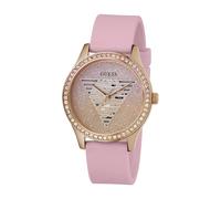 Idol 38 mm Silicone Bracelet - female - Guess - Watches - Pink - ONE SIZE - Accessories ONE SIZE