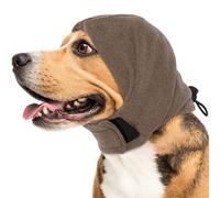 IDOMIK Dog Calming Hoodie No Shake Ear Wraps for Pets, Dog Head Covers for Noise Reduction & Anxiety Relief, Pet Headband Muffs Head Wraps for Ear Hematoma Grooming Firework Force Drying