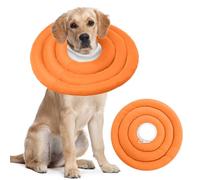 IDOMIK Dog Recovery Collar, Waterproof Soft Dog Cone After Surgery, Comfy Protective Elizabethan Collar Alternative for Dogs Cats, Adjustable Pet Neck Donut Cone Anti-Licking Biting Wounds