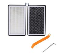 IDOMISMR Replacement Cabin Air Filter with Activated Carbon For Tesla Model 3 Model Y 2017 to 2021 Accessories with 2 tool (Set of Two)