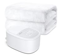 iDOO Electric Blanket Double King Size, Christmas Gifts, Smart Adjustable Water Tank Heated Mattress Toppers, 12h Timer Setting, Warm Water Circulation Technology, Silent Design200 x 150 cm