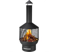 idooka Chiminea Fireplace with Base & Top