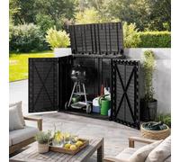 idooka Extra Large 3 Door Garden Storage Box Gas Spring Lid 780L
