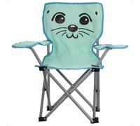 idooka Kids Folding Deck Chair Sealion Animal Design Camping Outdoors in Light Green idooka Light Green