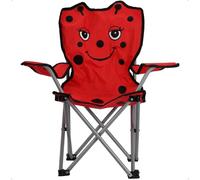idooka Kids Mini Folding Camping Chair Red Ladybird -