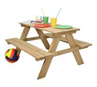 idooka Kids Wooden Picnic Bench Table