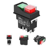 Idota Safety Switch KJD17 Switch 16A 250V 5 Pin Machine Switch Electromagnetic for Grinding Machine