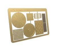 idqwsswt 1 35 Scale Manhole Cover Diorama Model For Architecture Collectibles Assemble Display Layout Environmentally Friendly. Splicing Is Cleverly Produced.