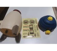 idqwsswt Backyard Water Fun With Rocket Launcher Sprinkler Outdoor Toy For