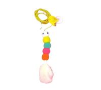 idqwsswt Cat Toys Bell Sound Stimulates Cat S Playful Heart Adjustable Rope For Different Heights And Endless Fun Plush, type+1