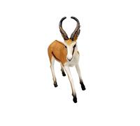 idqwsswt Charming Antelope Springbok Deer Figurines Miniature Collectibles Ages 3 and up, Brown