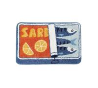 idqwsswt Charming Cute Fish Bath Rug Fun Mat Versatile For Any Space | Cute Fish Bathroom Rug In Any Room To Playful Atmosphere Is Suitable For All Spaces