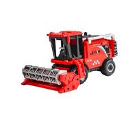 idqwsswt Combine Harvester Toy Kids Children Tractor Toy Provides Fun Interactive Experiences Teaching Kids About Farming And Harvesting Techniques Combine, Red, 20x13.5x10.5cm