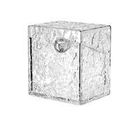 idqwsswt Daily Contact Dispenser Cotton Ball Holder Multi Layer Partition Transparent And Visible Worry Free Storage Solution Floss Holder Container Cotton Round , white , 8.8*.7*9.5CM