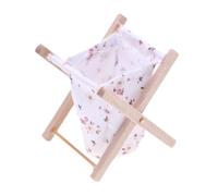idqwsswt Dollhouse Dirty Clothes Basket Essential Pretend Play Item Enabling for Creative Exploration In Mini Environments 1:12 Miniature Laundry Basket
