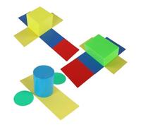 idqwsswt Educational Kids Toy Math Geometric Blocks Making Learning Fun