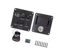 idqwsswt Electric Guitar EQ System With Adjustable Controls Elevating Live | Experiences Unit Is Sturdy Yet Lightweight. Onboard Size Measures 51x 51mm While Plate Measures 48.8x48.9mm