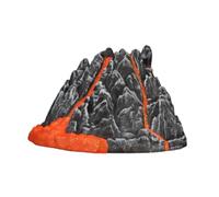 idqwsswt for Creative Playtime Figurine Volcanic Eruption Model Educational Science Toy For Curious Young Minds Holiday Measuring 12cm/4.72inch In Length, Light Spray Roar, 12x12x9cm