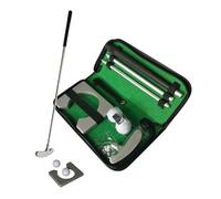 idqwsswt Indoor Outdoor Golf Putting Trainer Portable And Compact Set | All Golf Players 2 Rubber Balls And Portable Bag. MateriaThe Club Body Is Made Of Aluminum Alloy/wood And Club Head Is