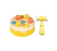 idqwsswt Interactive Whack Hamster Game Toy for Improving Children s Hand-Eye Coordination 4 5, Yellow, 13.5 * 5cm