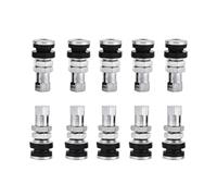 idqwsswt Lightweight Yet Sturdy Tyre Valve Short Stems Offer Exceptional Air Retention For Four-Wheelers And Lawn Machinery Metal Valve Stems Aluminum Alloy