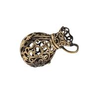 idqwsswt Openable Hollow Pendant Heart Flower Vase Bead Cages for Necklace Oil Diffuser