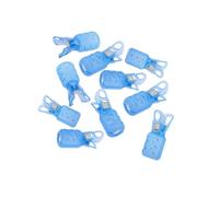 idqwsswt Pack of 10 Squid Jig Hook Protectors Shrimp Fishing Jigs Lure Covers Caps Reliable and Effective Hooks 10pcs, Blue S, 5.5x2cm