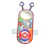 idqwsswt Portable Steering Wheel Toy for Infants Featuring Music and | Engaging Buttons To Travel Fun And Educational Children's Car Seat Toy Baby Interactive