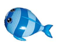 idqwsswt RC Flying Fish Toy Sparkly Remote Controlled Inflatable Fish Toy