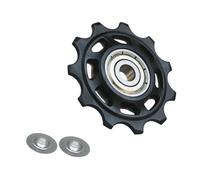 idqwsswt Sturdy Rear Derailleur Pulley Sealed Bearing Guide | Movement Preventing Deviating Or Falling Off And Ensuring Stable Drive. Rear Derailleur Pulley Features Adjustable Conical