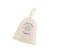 idqwsswt Stylish Wool Felt Hat for Sauna Banya Natural Russian Bath Spa Cover Embroidery Shower, Style 3 Wool Felt