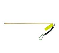 idqwsswt Underwater Lobster Stick Pointer for Scuba Diving Reliable Noise Maker Duty Lanyard, Gold