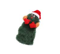 idqwsswt Vibrant Christmas Tree Electric Decoration Toy for Joyful Singing and Dancing Doll Rotating, Green, Medium Size