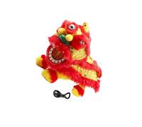 idqwsswt Waving Electric Lion Singing Toy Interactive Plush Doll Fun Experience Home Decoration And Celebrations Singing Walking Toy Lion New Year Gifts